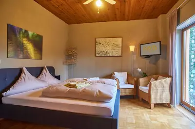 Ein Bett oder Betten in einem Zimmer der Unterkunft Biggi‘s Bed&Breakfast