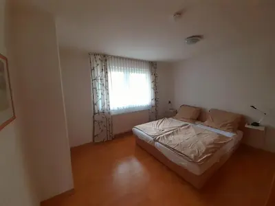 Ein Bett oder Betten in einem Zimmer der Unterkunft Wohnung im Herzen von Ettlingen