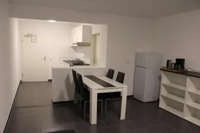 Küche/Küchenzeile in der Unterkunft Libarty Appartments