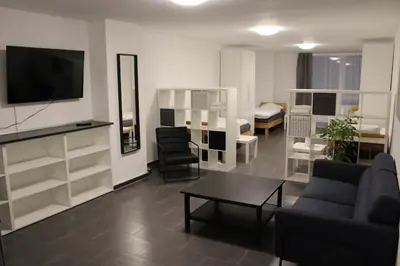 TV/Unterhaltungsangebot in der Unterkunft Libarty Appartments