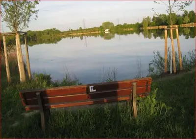 Blick auf einen Fluss in der Nähe der Ferienwohnung