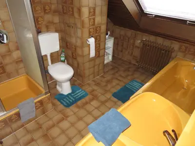 Ein Badezimmer in der Unterkunft Ferienwohnung Panorama