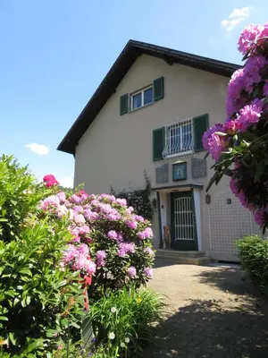 Ein Garten an der Unterkunft Ferienwohnung Panorama