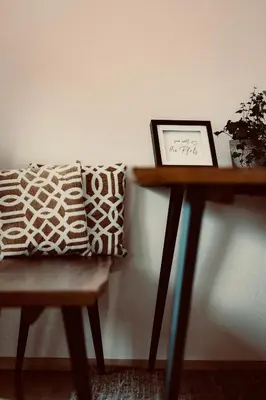Ein Sitzbereich in der Unterkunft Landhotel Sonnenhof