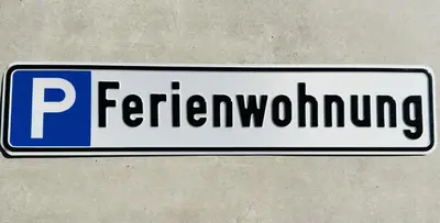 Ein Zertifikat, Auszeichnung, Logo oder anderes Dokument, das in der Unterkunft Nähe Mainz - Ferienwohnung - Apartment Breivogel in Wörrstadt ausgestellt ist