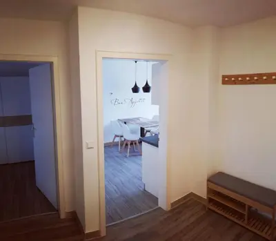Ein Bett oder Betten in einem Zimmer der Unterkunft Albnest - Wohlfühlen in der nähe der Alb
