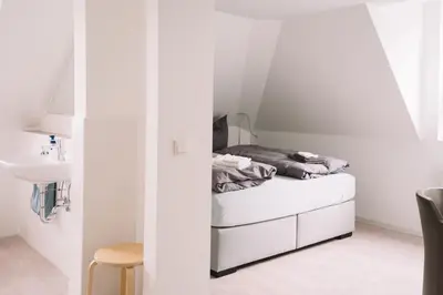 Ein Bett oder Betten in einem Zimmer der Unterkunft Weingut Petershof