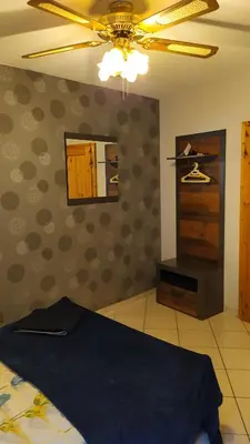Ein Bett oder Betten in einem Zimmer der Unterkunft Pension Deerkemer Kuh