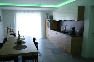 Küche/Küchenzeile in der Unterkunft Fewo Haus Edith