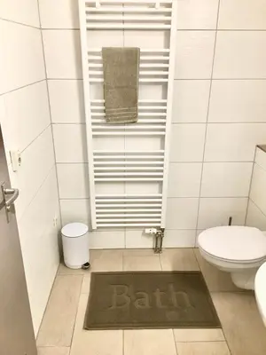 Ein Badezimmer in der Unterkunft Ferienwohnung Asal