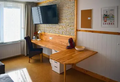 TV/Unterhaltungsangebot in der Unterkunft Apartmenthaus Erlenbach