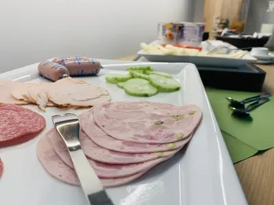 Essen im Hotel oder in der Nähe