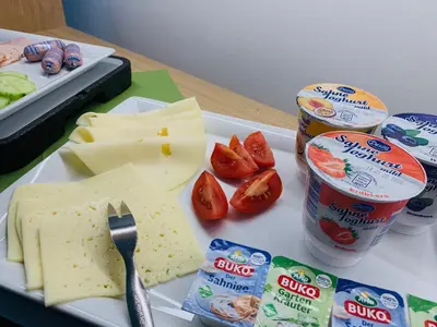 Essen im Hotel oder in der Nähe