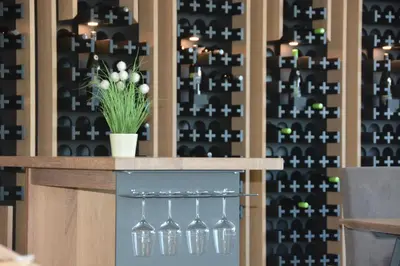 Getränke in der Unterkunft Weingut Bugner Meizelhof