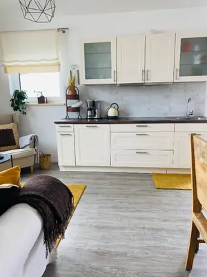 Küche/Küchenzeile in der Unterkunft Aurum Apartment