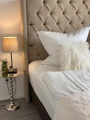 Ein Bett oder Betten in einem Zimmer der Unterkunft Aurum Apartment