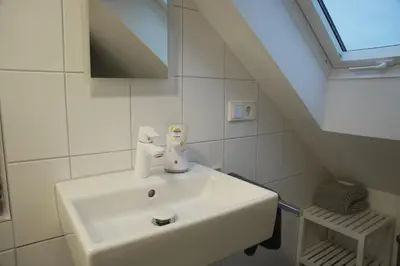 Ein Badezimmer in der Unterkunft Luxury Apartment Weingarten