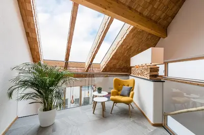 Küche/Küchenzeile in der Unterkunft Gästehaus Sonnenwirth