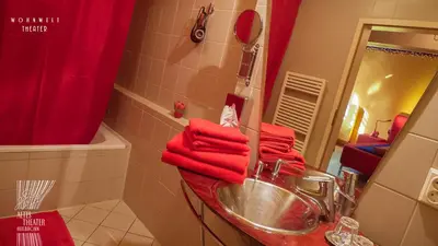 Ein Badezimmer in der Unterkunft HOTEL ALTES THEATER Heilbronn