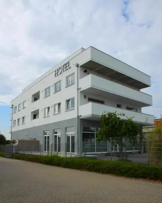 Das Gebäude in dem sich das Hotel befindet