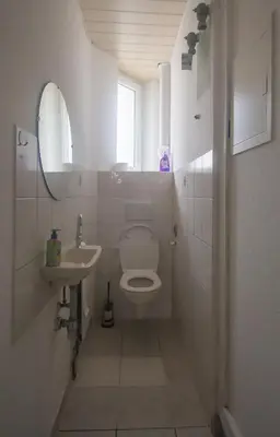 Ein Badezimmer in der Unterkunft Ferienwohnung Glaser