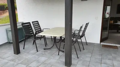 Ein Patio oder anderer Außenbereich in der Unterkunft Ferienhaus KorsikaBlick