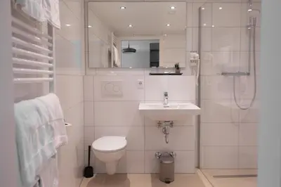 Ein Badezimmer in der Unterkunft Hotel Herrnbrod & Ständecke