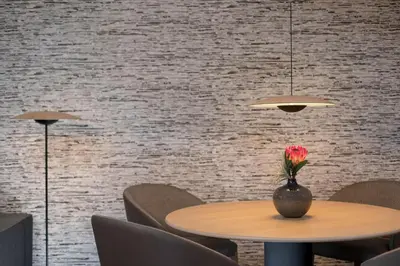 Ein Sitzbereich in der Unterkunft Frankfurt Airport Marriott Hotel