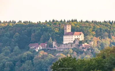 Naturlandschaft in der Nähe des Ferienhauses