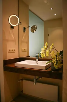 Ein Badezimmer in der Unterkunft Rieslinghof
