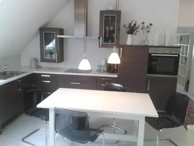 Küche/Küchenzeile in der Unterkunft 70qm Wohnung, 76771 Hördt, Naturschutzgebiet, Rheinland-Pfalz