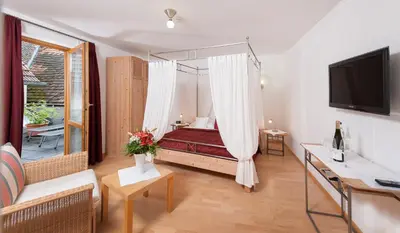 TV/Unterhaltungsangebot in der Unterkunft Gästehaus & Weingut PETH
