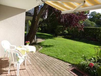 Ein Garten an der Unterkunft Ferienwohnung Odenwaldflair