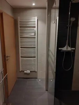Ein Badezimmer in der Unterkunft Ferienwohnung Schehl