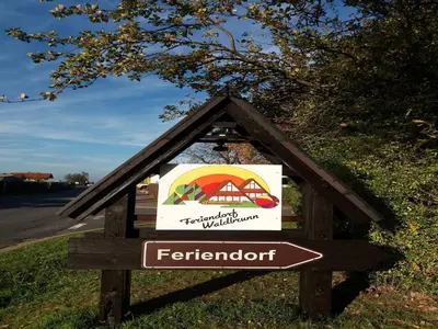 Ein Zertifikat, Auszeichnung, Logo oder anderes Dokument, das in der Unterkunft Bungalow in Waldbrunn ausgestellt ist