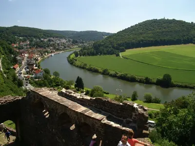 Naturlandschaft in der Nähe des Ferienhauses