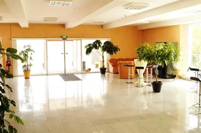 Lobby/Rezeption in der Unterkunft Hotel Reuterhof