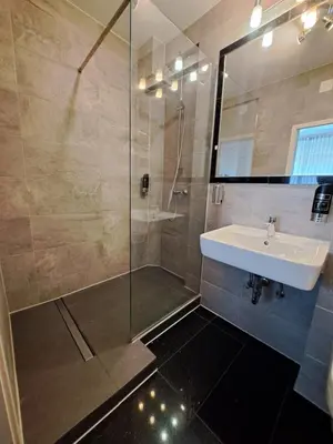 Ein Badezimmer in der Unterkunft Hotel Central Hauptbahnhof