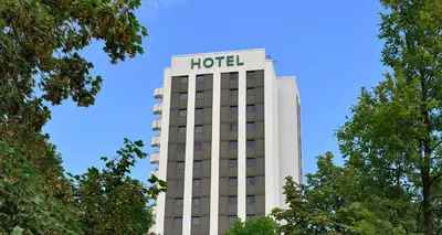 Das Gebäude in dem sich das Hotel befindet