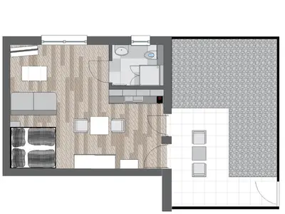 Grundriss der Unterkunft BestBoarding24
