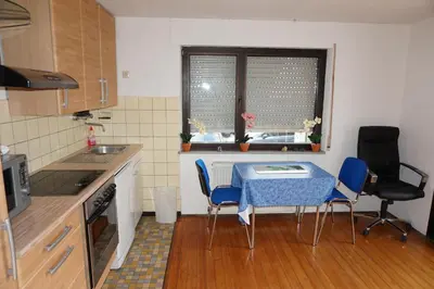 Küche/Küchenzeile in der Unterkunft Casa B
