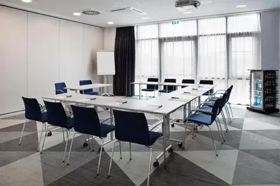 Der Geschäftsbereich oder Konferenzraum in der Unterkunft Holiday Inn Express - Darmstadt by IHG