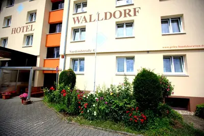 Das Gebäude in dem sich das Hotel befindet