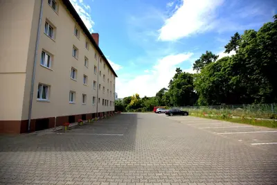 Das Gebäude in dem sich das Hotel befindet