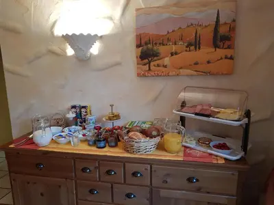 Essen im Bed & Breakfast oder in der Nähe