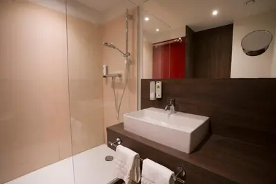 Ein Badezimmer in der Unterkunft Heidelberg Hospitality Boarding House