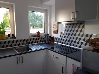Küche/Küchenzeile in der Unterkunft Haus Rebenblick