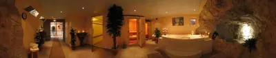 Ein Bett oder Betten in einem Zimmer der Unterkunft Hotel-Restaurant Fröhlich