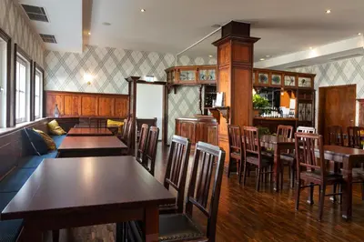 Ein Restaurant oder anderes Speiselokal in der Unterkunft ACHAT Hotel Schwetzingen Heidelberg