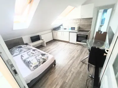Küche/Küchenzeile in der Unterkunft Haus110